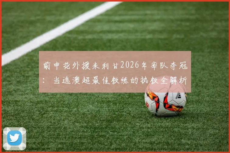 前申花外援米利甘2026年率队夺冠:当选澳超最佳教练的执教全解析,纽卡斯尔喷气机赛季回顾