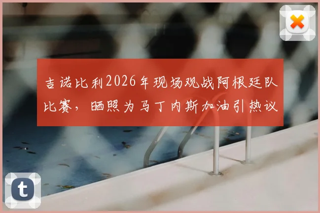 吉诺比利2026年现场观战阿根廷队比赛,晒照为马丁内斯加油引热议,背后故事揭秘